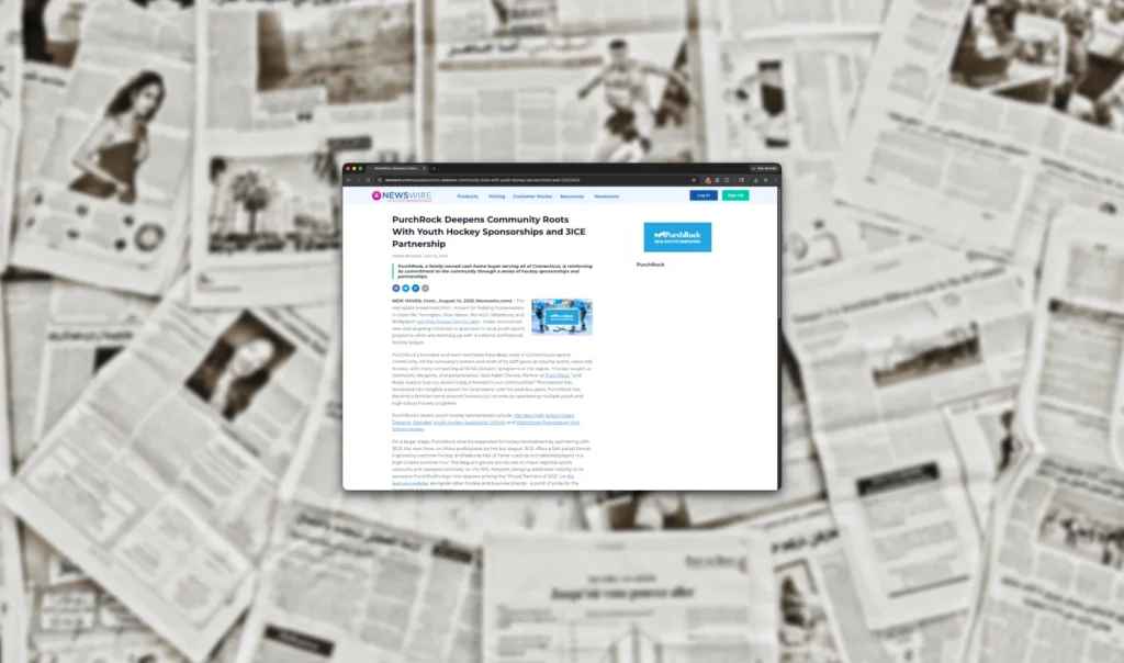 Purchrock Deepens Community Roots With Youth Hockey Sponsorships And 3ice Partnership